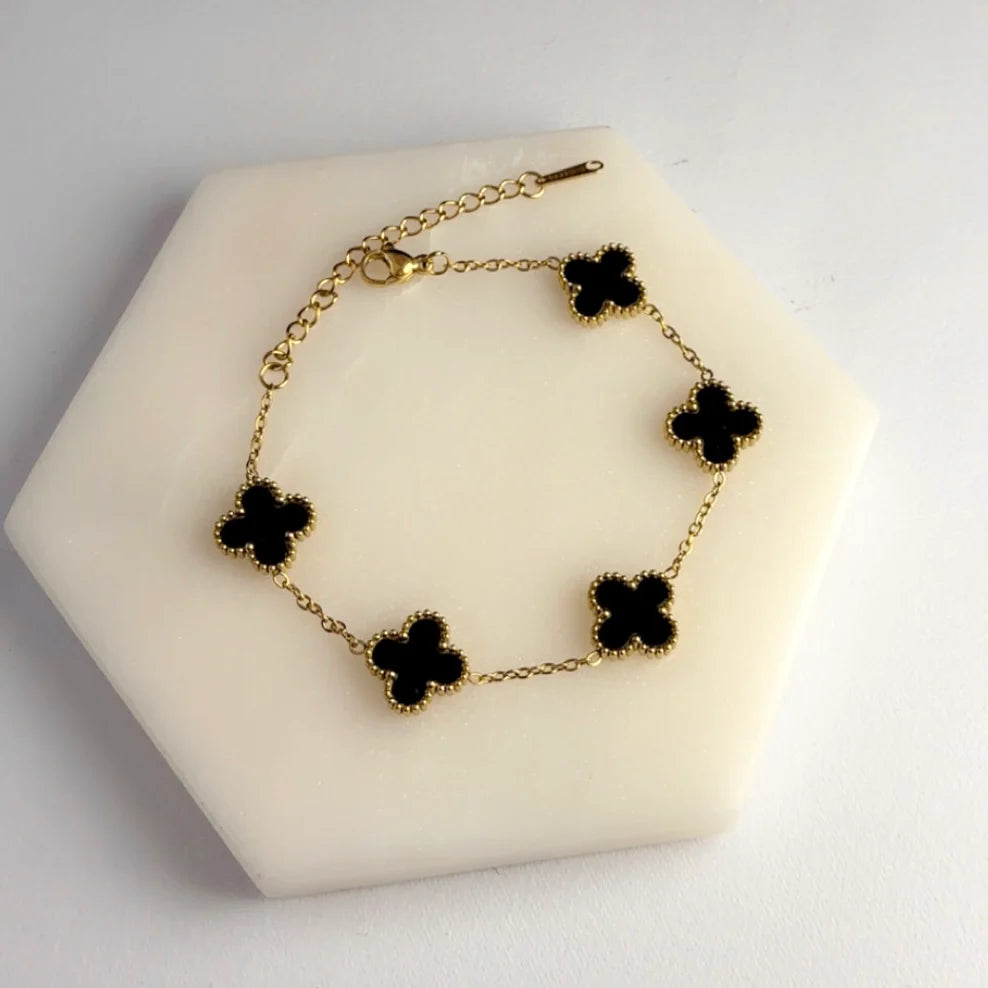 Reversible Clover Bracelet