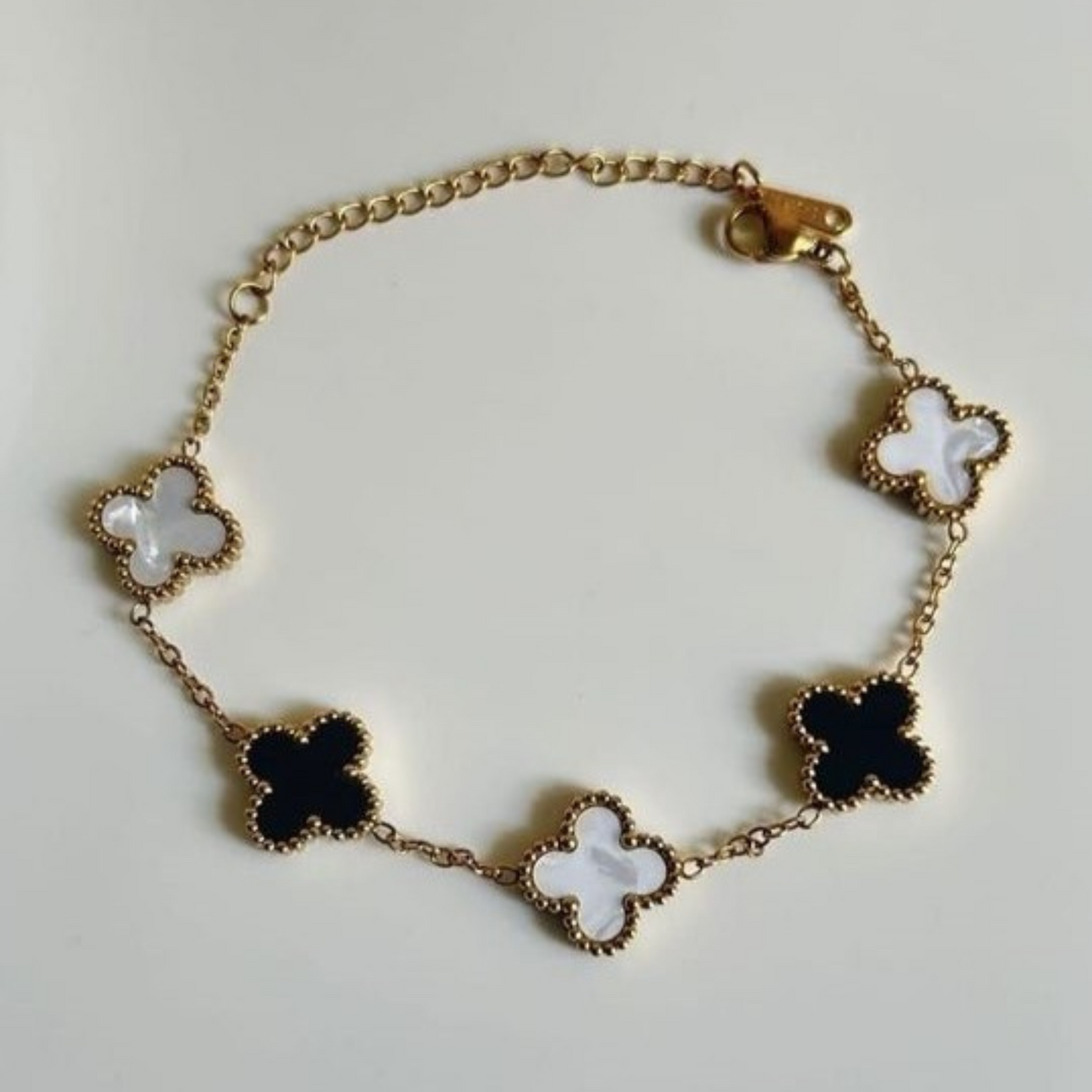 Reversible Clover Bracelet