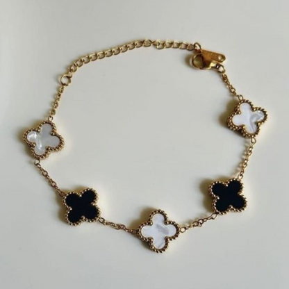 Reversible Clover Bracelet