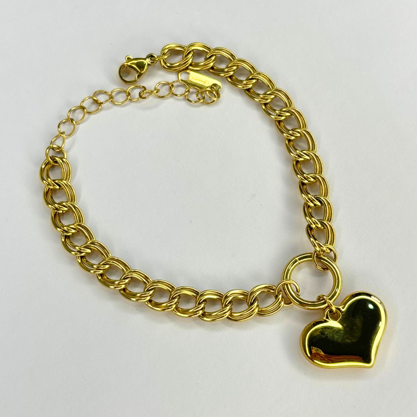 Chunky Heart Bracelet