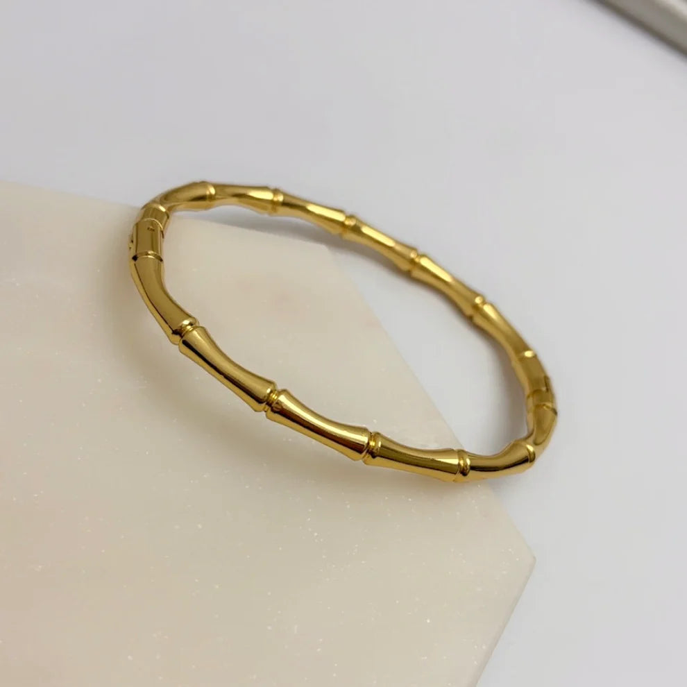 Bamboo Bangle Bracelet